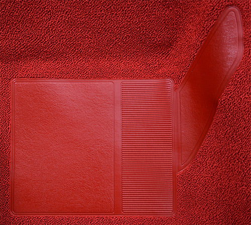 1965-1968 Ford Mustang Fastback With Folddowns Without Shifter Hole 14 Moss Green Loop Mass