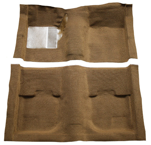 1969-1970 Ford Mustang Fastback Without Folddowns Without Shifter Cut Pass Area 606 Medium Blue Nylon