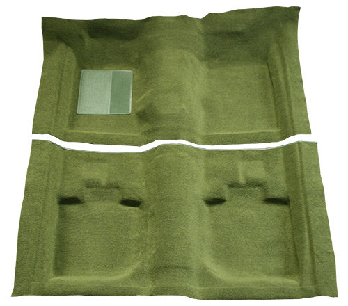 1971-1973 Ford Mustang Convertible Without Shifter Cut 609 Green Nylon