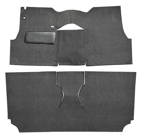 1956 Chevrolet Bel Air 2DR Convertible Bucket Seat 03 Emberglow Loop