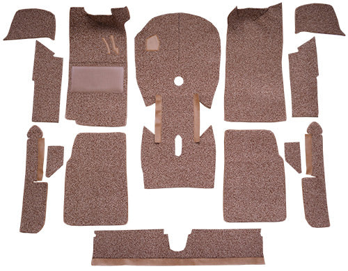 1967-1971 BMW 1602 2DR Cut & Sewn 801 Black Cutpile