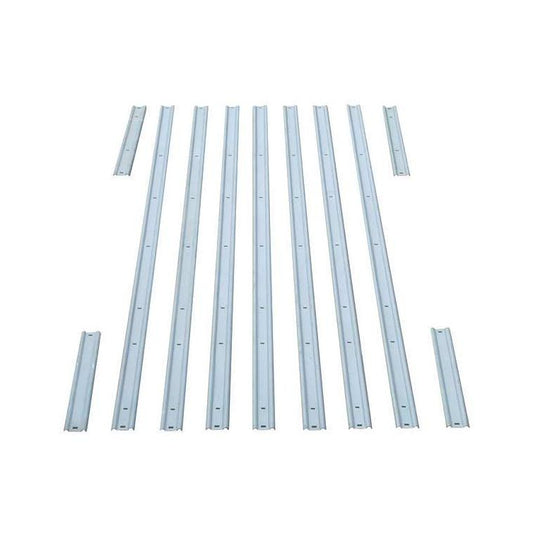 *1967-72 Chevrolet, GMC, Truck, Longbed, Fleetside; Bed Strip Set (11pcs), Polished Stainless Steel