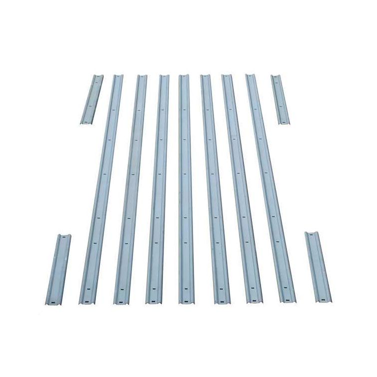 *1967-72 Chevrolet, GMC, Truck, Longbed, Fleetside; Bed Strip Set (11pcs), Zinc