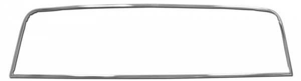 *1967-72 Chevrolet, GMC, Truck; Rear Window Trim Molding Set, Large - Chrome
