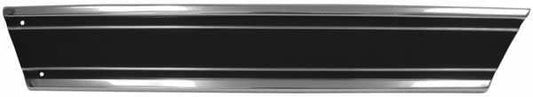 *1969-72 Chevrolet, GMC, Shortbox Truck & Blazer; Lower Bed Molding - Black, Driver