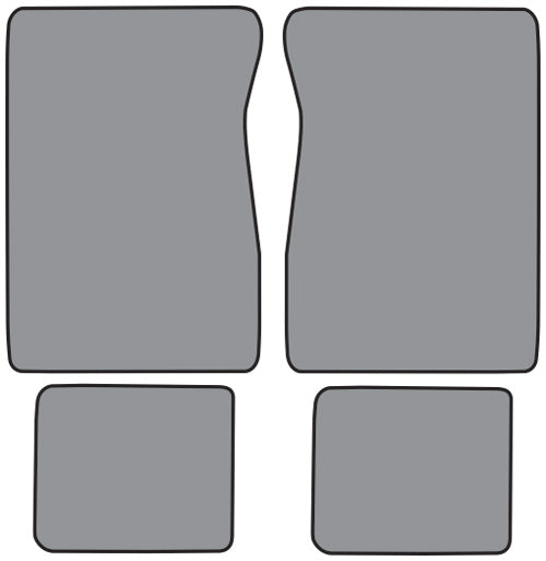 1978-1991 GMC Jimmy Floor Mat 4pc Cutpile (FM10F, FM18R)
