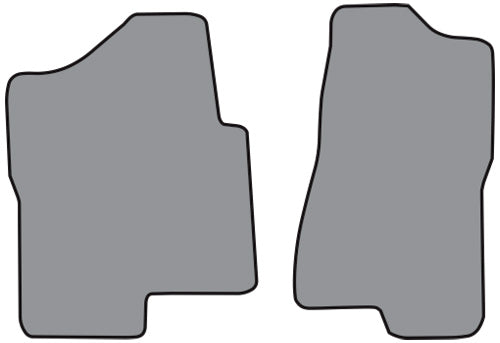 2001-2006 GMC Sierra 3500 Reg Cab Floor Mat 2pc Cutpile (FM149F)