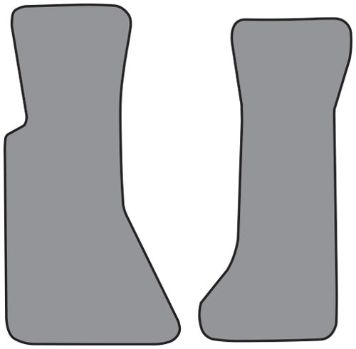 1988-1993 Chevrolet Corvette Floor Mat 2pc Cutpile (FM30)