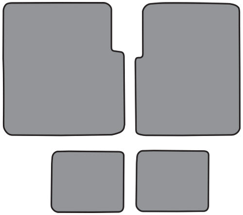1974-1977 Plymouth Gran Fury Floor Mat 4pc Cutpile (CR175F, FM18R)