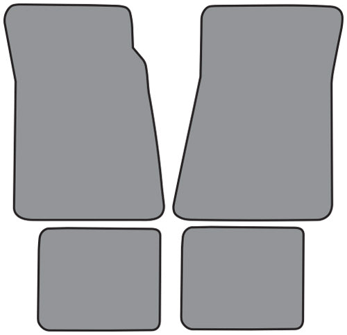 1980-1984 Ford LTD Crown Victoria Floor Mat 4pc Cutpile (FO323F, FM18R)