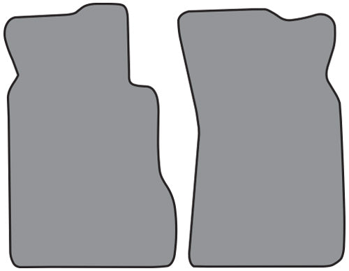 1977-1980 Toyota Pickup Reg Cab Floor Mat 2pc Cutpile (TO386F)