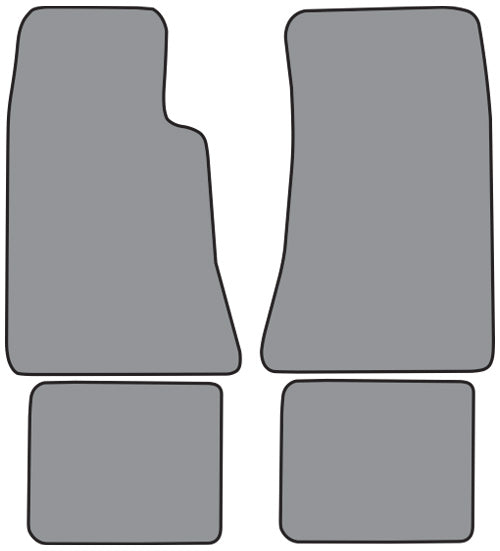 1971-1975 Toyota Celica Floor Mat 4pc Loop (TO413F, FM18R)