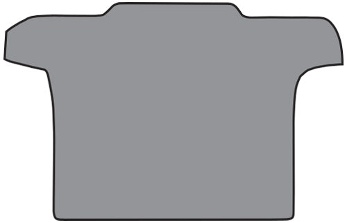 1998-2004 Chevrolet Corvette Convertible Cargo Mat 1pc Truvette Mass (BP39)