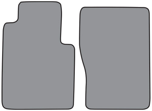 1974-1980 International Scout II Floor Mat Frt Row 2pc Cutpile (FM410F)