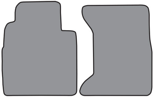 1989 Dodge D150 Floor Mat 2pc Cutpile (FM365F)