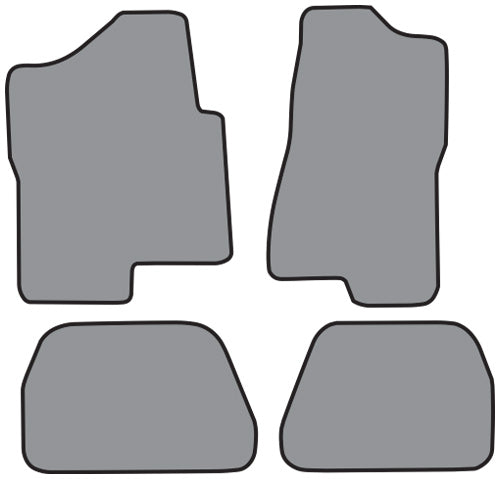 2000-2006 GMC Yukon XL 2500 Floor Mat 4pc Cutpile (FM149F, FM295R)