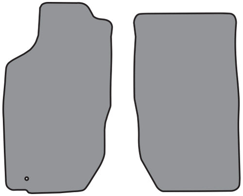 2001-2004 Toyota Tacoma Ext Cab Floor Mat 2pc Cutpile (FM301F)