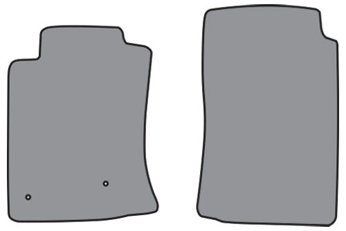 2010-2011 Toyota Tacoma Reg Cab Floor Mat 2pc Cutpile (FM426F)
