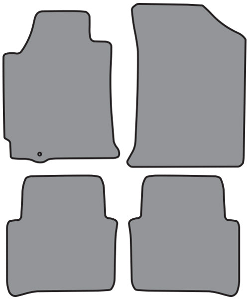 2007-2012 Nissan Altima Floor Mat 4pc Cutpile (FM334, FM334R)