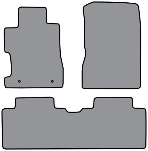 2006-2011 Honda Civic Floor Mat Cutpile (P513, P513R)