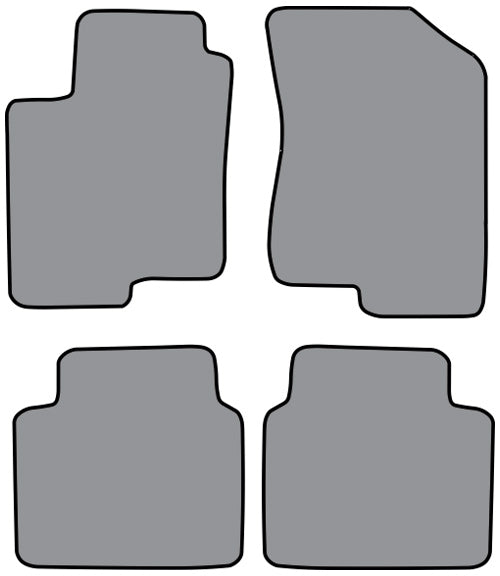 2006-2010 Hyundai Sonata Floor Mat 4pc Cutpile (P547, P547R)