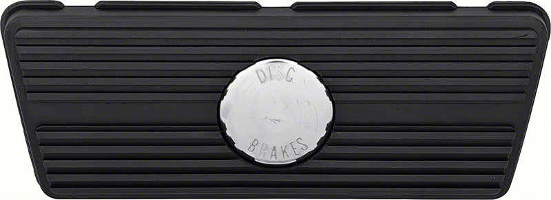 *1967-81 Chevrolet Camaro, Pontiac Firebird; 1968-74 Chevrolet Nova; Brake Pedal Pad; Auto Trans, Disc Brakes