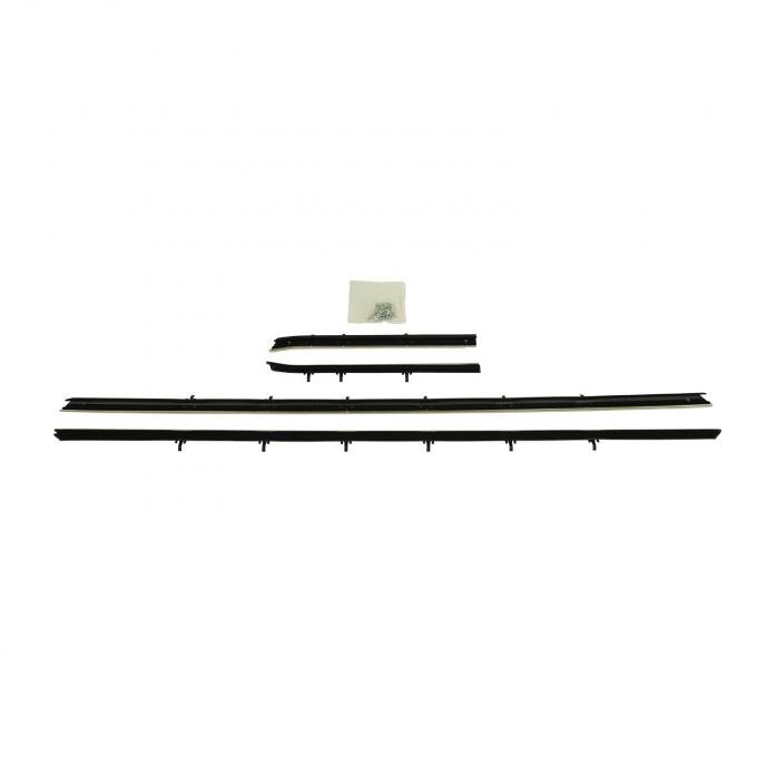 *1968-1969 GM F-Body, Hardtop; Outer Only Window Felts (4pcs)