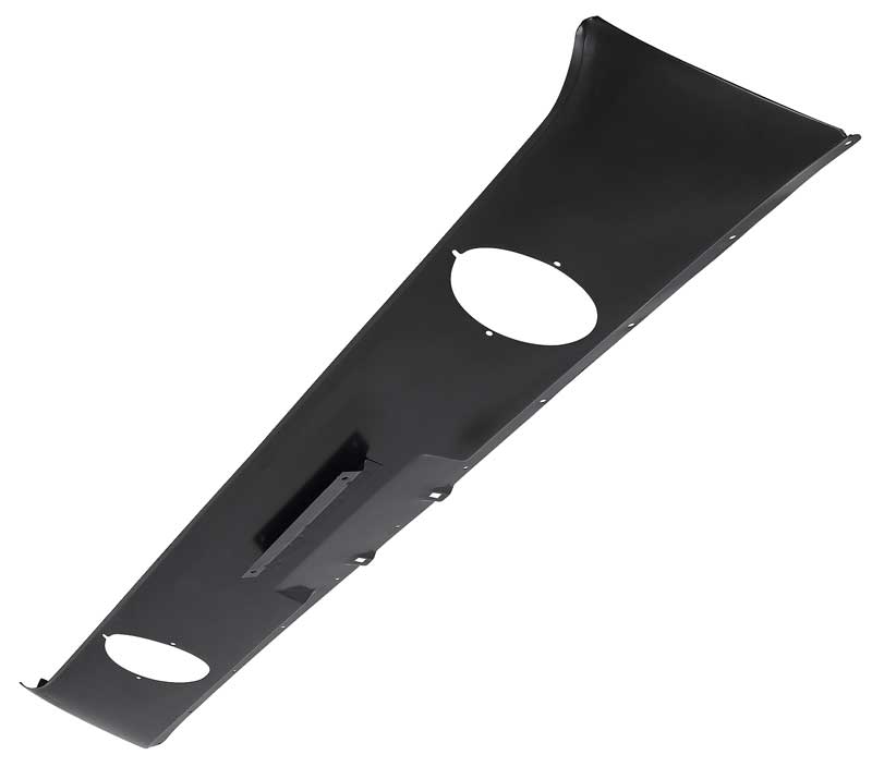 *1964-66 Ford Mustang, GT; Rear Lower Valence Panel, w/ Holes for Dual Exhaust