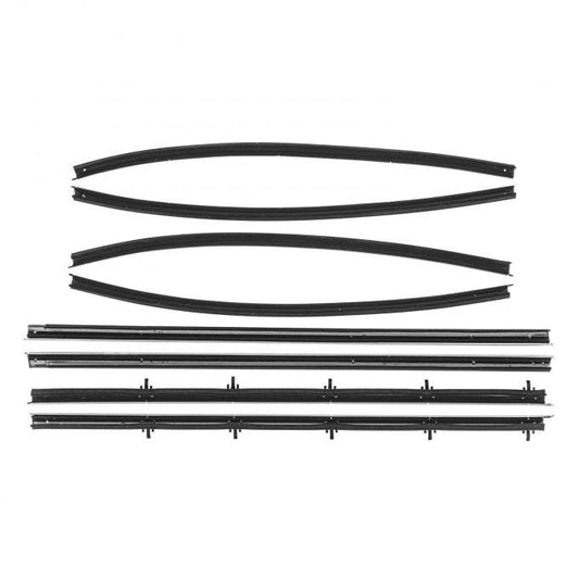 *1968-1969 Buick Skylark, 2-Dr Sedan; Window Felt Kit (8pcs)
