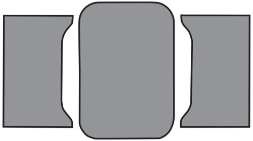 1961 Chevrolet Impala 2DR Hardtop/Coupe Trunk Mat 04V Crowsfeet TM Vinyl