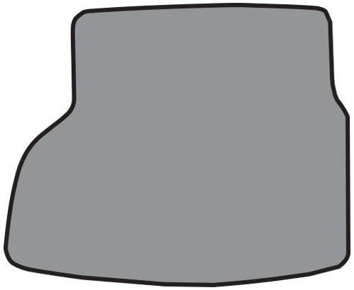 1967-1969 Chevrolet Corvair Trunk Mat 04V Crowsfeet TM Vinyl