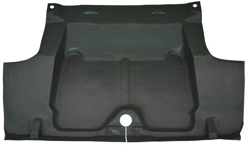 1967 Chevrolet Camaro Molded Trunk Mat 05V Aqua Houndstooth TM Vinyl