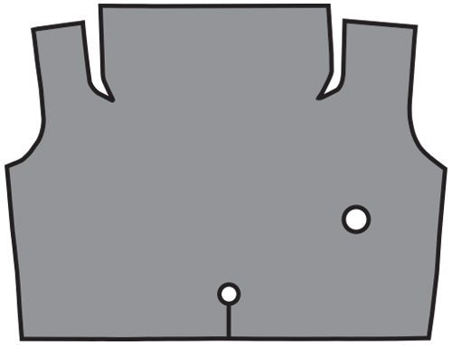 1971-1975 Ford Maverick Trunk Mat 08V Mustang Plaid TM Vinyl