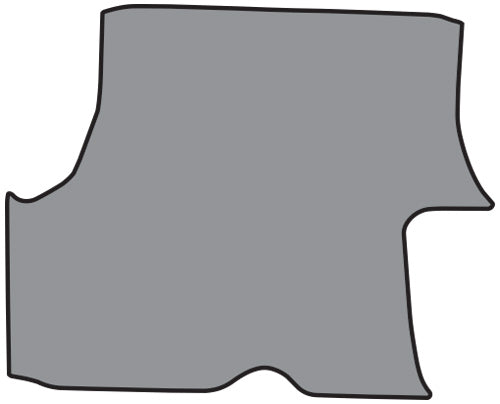 1978-1981 Oldsmobile Cutlass Supreme Trunk Mat 09V GM Herringbone TM Vinyl