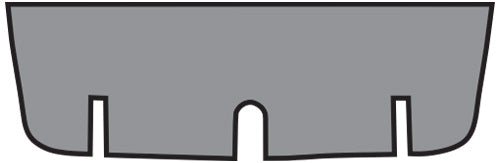 1971-1974 American Motors Javelin Short Trunk Mat 54AMC Blue Herringon TM Foam