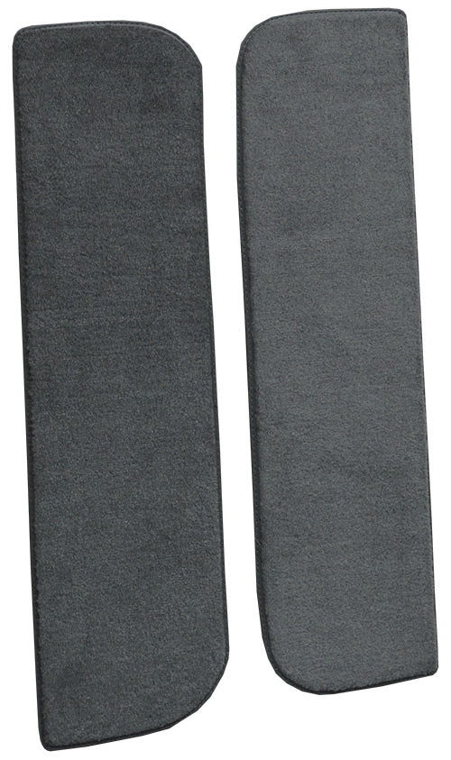 1975-1979 Dodge D100 Door Panel Inserts With Cardboard 2pc 802 Blue Cutpile