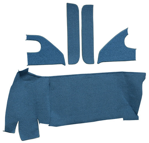 1967-1972 Chevrolet C20 Pickup Gas Tank Door & Kick Panels 13 Maroon Loop