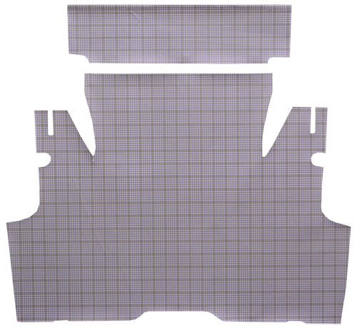 1955-1956 Ford Thunderbird Convertible Trunk Mat 21B Large Plaid Burtex