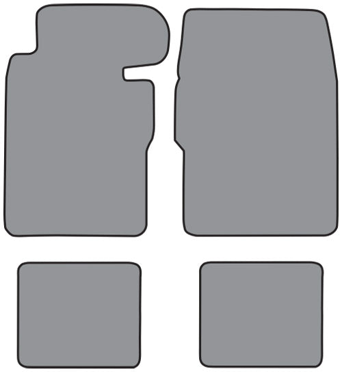 1961-1963 Pontiac Tempest Floor Mat 4pc Loop (PO100F, FM2R)