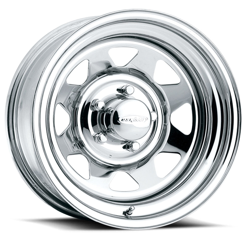 U.S. Wheel 8-Spoke (Series 75) - Chrome & Chrome