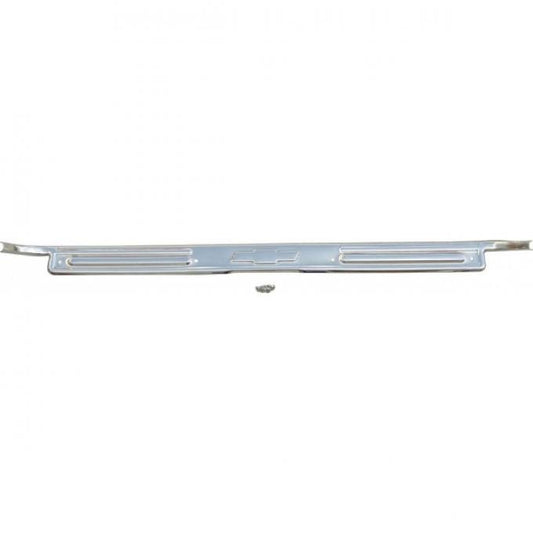*1967-72 Chevrolet Truck; Sill Plate, w/ "Bow-Tie" Emblem - Polished Stainless Steel