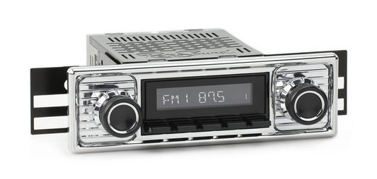 1960-1966 Mercedes-Benz 300 RetroRadio with Chrome Faceplate