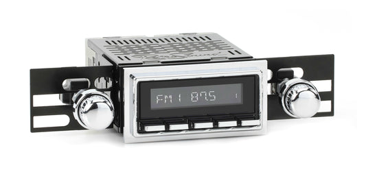 1950-1965 Porsche 356 RetroRadio with Chrome Bezel