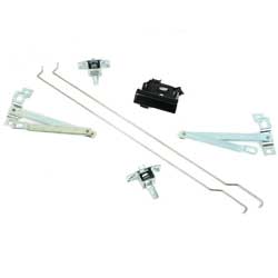 *1967-72 Chevrolet, GMC, Fleetside Pickup; Tailgate Latch Assembly (7pcs); w/ Hardware