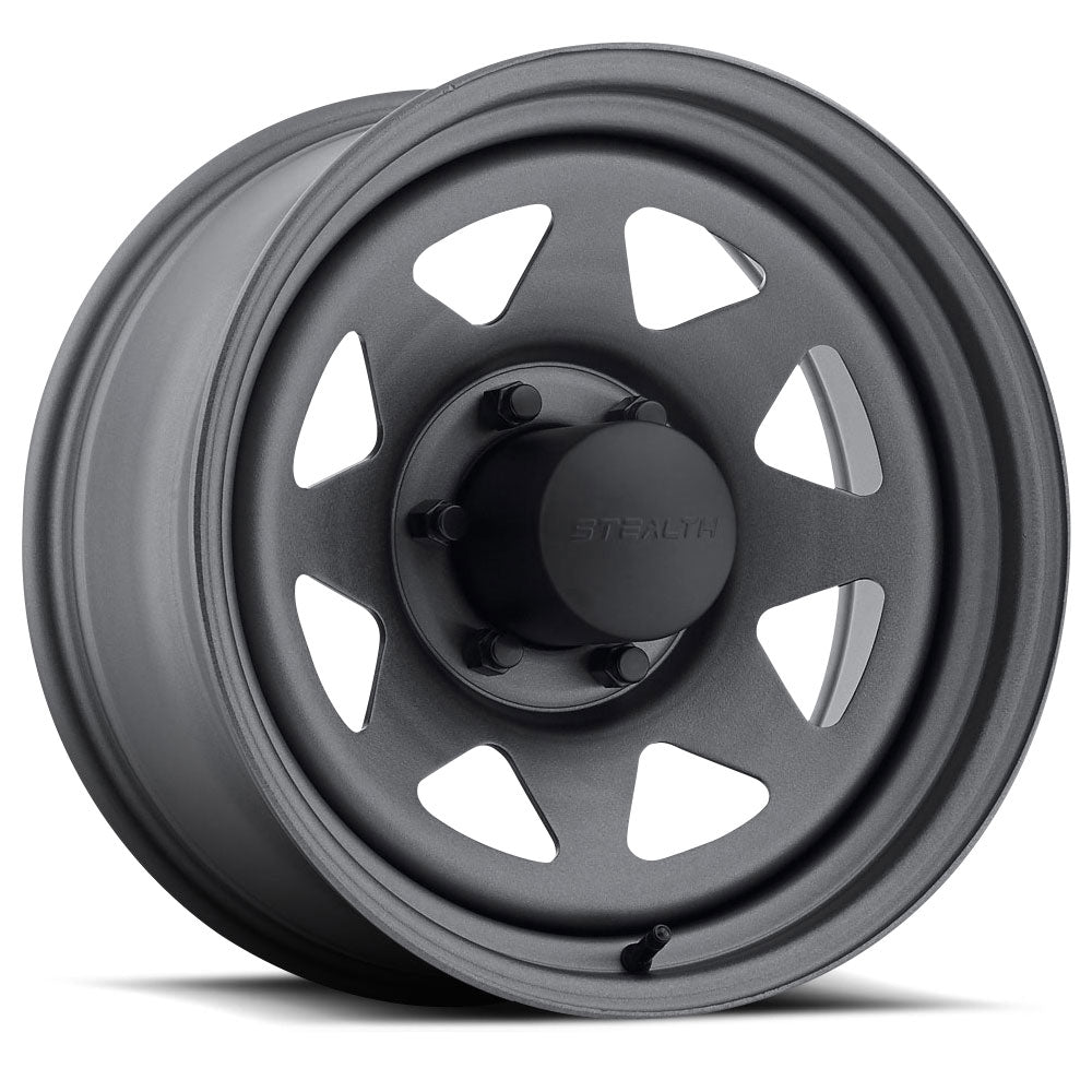 U.S. Wheel 8-Spoke Stealth (Series 704) - Gunmetal