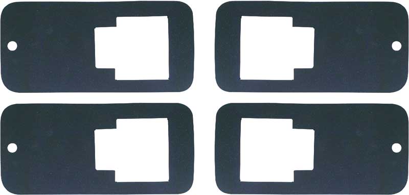 *1968-72 Chevrolet, GMC, Pickup; Side Marker Gasket Set, Std Lenses