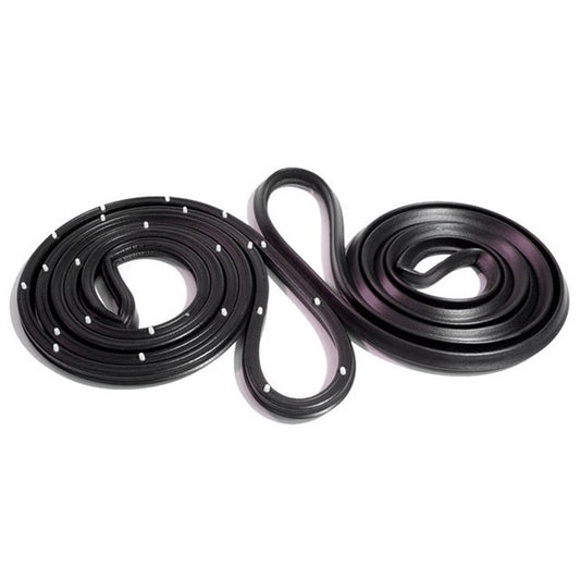 *1968–72 GM A-Body: Chevelle, Cutlass, Skylark, LeMans; 2-Dr Sedan; Molded Door Seals w/ Clips