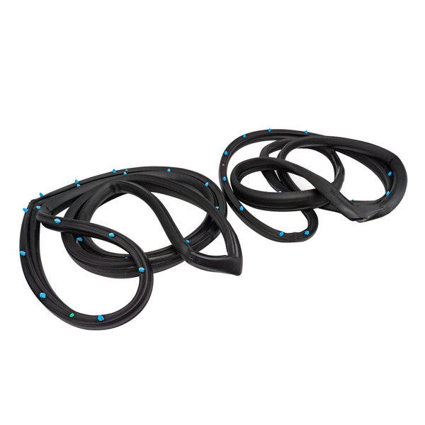 *1985-90 GM Full-Size, 4-Dr Sedan, Various; Rear Molded Door Seals - Pair