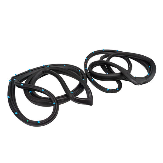 *1985-90 GM Full-Size, 4-Dr Sedan, Various; Rear Molded Door Seals - Pair