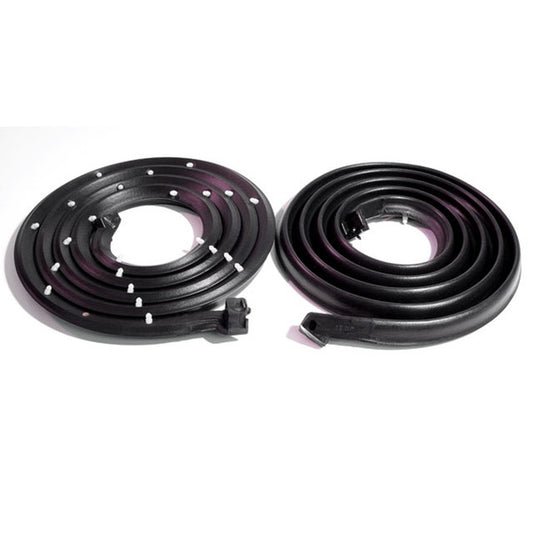 *1961–62 Full-Size GM Cars; Molded Door Seals, w/ Clips